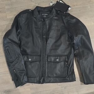 Harley-Davidson Men's Captian Layering System Leather Jacket